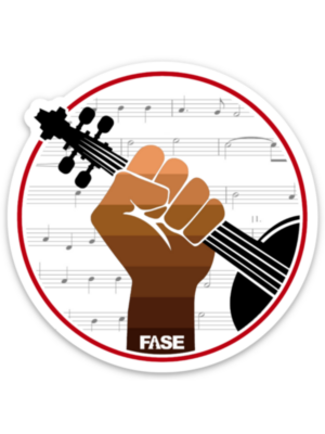 BIPOC String Player Solidarity Stickers