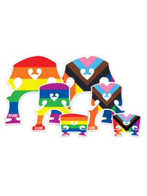 String Pride Case Stickers