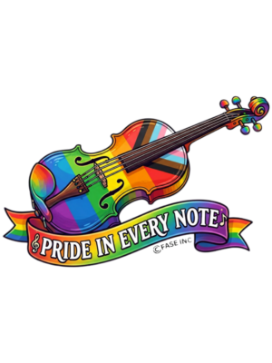 Pride In Every Note - Inclusive Sticker